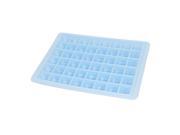 Square 48 Slots Chocolate Cake Ice Maker Tray Molds Cube Whiskey Cocktails Blue