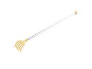 Family Houseware Stainless Steel Handle Plastic Claw Massager Back Scratcher