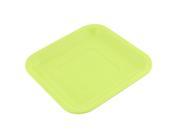 Kitchen Square Shaped Dinner Food Lunch Plate Dish Container Tableware