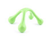 Household Plastic Muscle Acupoint Stress Release Head Scalp Body Massager Green