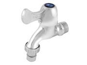 Household 21mm 1 2BSP Male Thread Metal Faucet Water Tap Valve