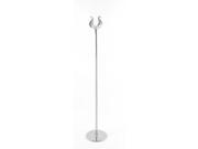 Restaurant U Shaped Stainless Steel Sign Holder Stand Silver Tone 18 Inch Long