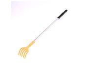 Plastic Claw Hand Shape Back Scratcher Backscratcher Massager 40cm Long Yellow