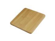 Square Shape Bamboo Tea Cup Coaster Holder Support Light Brown