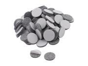 Household Self Stick Protectiong Cabinet Furniture Felt Pads Gray 25mm 100pcs