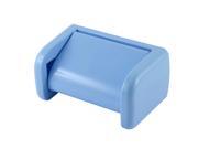 Plastic Suction Cup Household Bathroom Toilet Paper Tissue Holder Bracket Blue