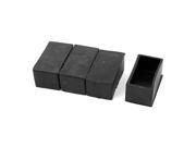 Unique Bargains Furniture Chair Table Leg Rubber Foot Cover Protector 25mmx50mm 4pcs