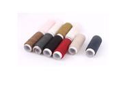 Home Needlework Polyester Stitching Sewing Thread Spool Multicolor 10 Pcs