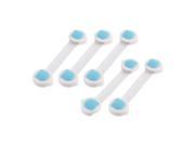 Cupboard Cabinet Wardrobe Door Fridge Furniture Safe Tool Safety Lock Blue 5 Pcs