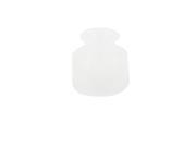 Unique Bargains Clear White Silicone Oil Resistance Vacuum Transparent Suction Cup Sucker