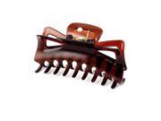 Plastic Spring Loaded Toothed Claw Hairclip DIY Hairstyle Hair Clip