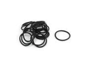 Unique Bargains 10Pairs 12mm x 10mm x 1mm Rubber O Ring Oil Seal Gasket Replacement