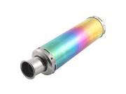 Motorcycle Colorful Stainless Steel Exhaust Pipe Muffler Tip 300mm x 88mm