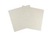 2 Pcs Replacement 11 x 11cm Mica Plates for Microwave Oven