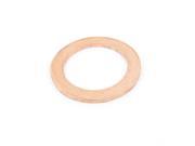 Unique Bargains 28mmx40mmx2mm Copper Flat Washer Seal Fitting Electrical Automotive Fasteners