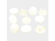 Unique Bargains 10 Pcs Plastic Child 3 Flat Pin Electrical Electric Safety Socket Cover Cap Unique Bargains 10 Pcs Plastic Child 3 Flat Pin Electrical Electric Safety Socket Cover Cap