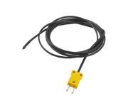 K Type 300C Thermocouple Probe Sensor 2M 6.6Ft for Thermometer
