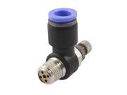 Unique Bargains 1 4 Male Thread Airflow Speed Controller Fittings for 10mm Dia Pipe