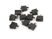 10PCS 6A 250V 10A 125V AC ON OFF SPST Snap in Boat Rocker Switch for Auto