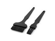 2 x Black Handle PCB Rework Dust Cleaning Tool Anti Static ESD Brush Kit