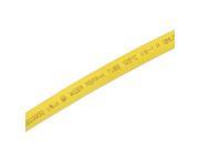 Unique Bargains 6.0mm Diameter Yellow Heat Shrinkable Tube Shrink Tubing 10M 32.8Ft Length