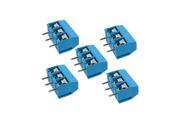 Unique Bargains 5 x 3 Pins Poles PCB Screw Terminal Block Connector 300V 16A Unique Bargains 5 x 3 Pins Poles PCB Screw Terminal Block Connector 300V 16A