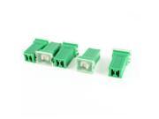 5 x Green Plastic Shell Female Plug in PAL Fuse 40A for Auto Car