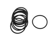 Unique Bargains 10 Pcs 21mm Inside Dia 1.5mm Thick Rubber Oil Seal Sealing Gasket O Rings