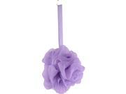 Household Bathroom Washroom Nylon Body Washing Shower Ball Mesh Nets Pouf Purple