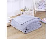 Luxury Collection Soft Fleece All Season Throw Bed Blanket Gray 150 x 120cm