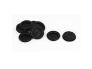 10pcs Black Rubber Closed Blind Blanking Hole Wire Gasket Grommets 30mm