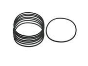 Unique Bargains 10 x Mechanical Black NBR O Rings Oil Seal Washers 150mm x 138.6mm x 5.7mm