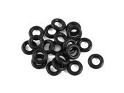 Unique Bargains 20Pcs Replacement Kits14mm OD 3.5mm Thickness Black Rubber O Rings