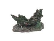 polyresin Fish Tank Decoration boat Artificial Mountain Driftwood 1 piece