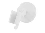 Attachable Bathroom Wall Suction Cup Bracket Shower Head Holder White