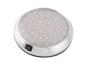 Universal Car Motorcycle Round Reflector 46 LED Strobe Lamp Rear Tail Light