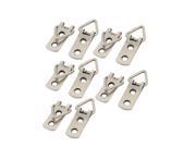 45mmx18mm Cross Stitch Picture Photo Frame Triangle Ring Hanging Hanger 10pcs