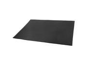 Computer PU Leather Water Resistant Desk Mat Gaming Mouse Pad Black 60cmx42cm