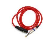 1.5m Red 3Pin XLR Female to 6.5mm TRS Male Microphone Stereo Audio Cord Wire