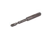 8mm Drilling Dia Carbide SDS Square Shank 2 Flutes Hammer Masonry Drill Bit Gray