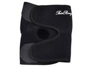 Outside Exercise Tennis Nylon Stretch Knee Support Protector Kneepad Brace Black