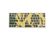 Silicone Keyboard Film Skin Cover Yellow for Macbook Pro Air 13 15 17