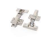 115mm Long 304 Stainless Steel Concealed Cabinet Full Overlay Door Hinges 2pcs