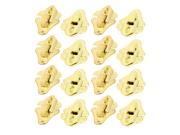 Toggle Latch Catch Trunk Lock Gold Tone 20pcs for Chest Case Gift Box