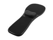 Desk Chair Dual Purpose Computer Arm Support Mouse Pad Pallet Black w Clamp