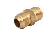 1 2BSP Male Thread Hex Nipple Air Water Pipe Plumbing Connector Joint Fitting