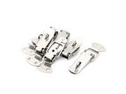 Toolbox Wooden Case Spring Loaded Toggle Latch Catch Hasp Silver Tone 6pcs