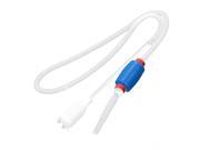 Fish Tank Plastic Gravel Cleaner Manual Squeeze Water Changer Pump 1.8m Length