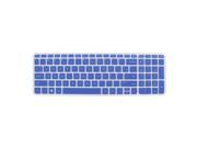 Anti Dust Keyboard Protector Skin Film Cover Blue for HP Pavilion 15 Laptop