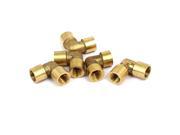 1 8BSP Female Thread 90 Degree Elbow Hose Pipe Tube Connectors Couplers 5pcs